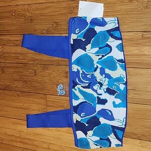 Staud Zola Leaf Print Crop Top